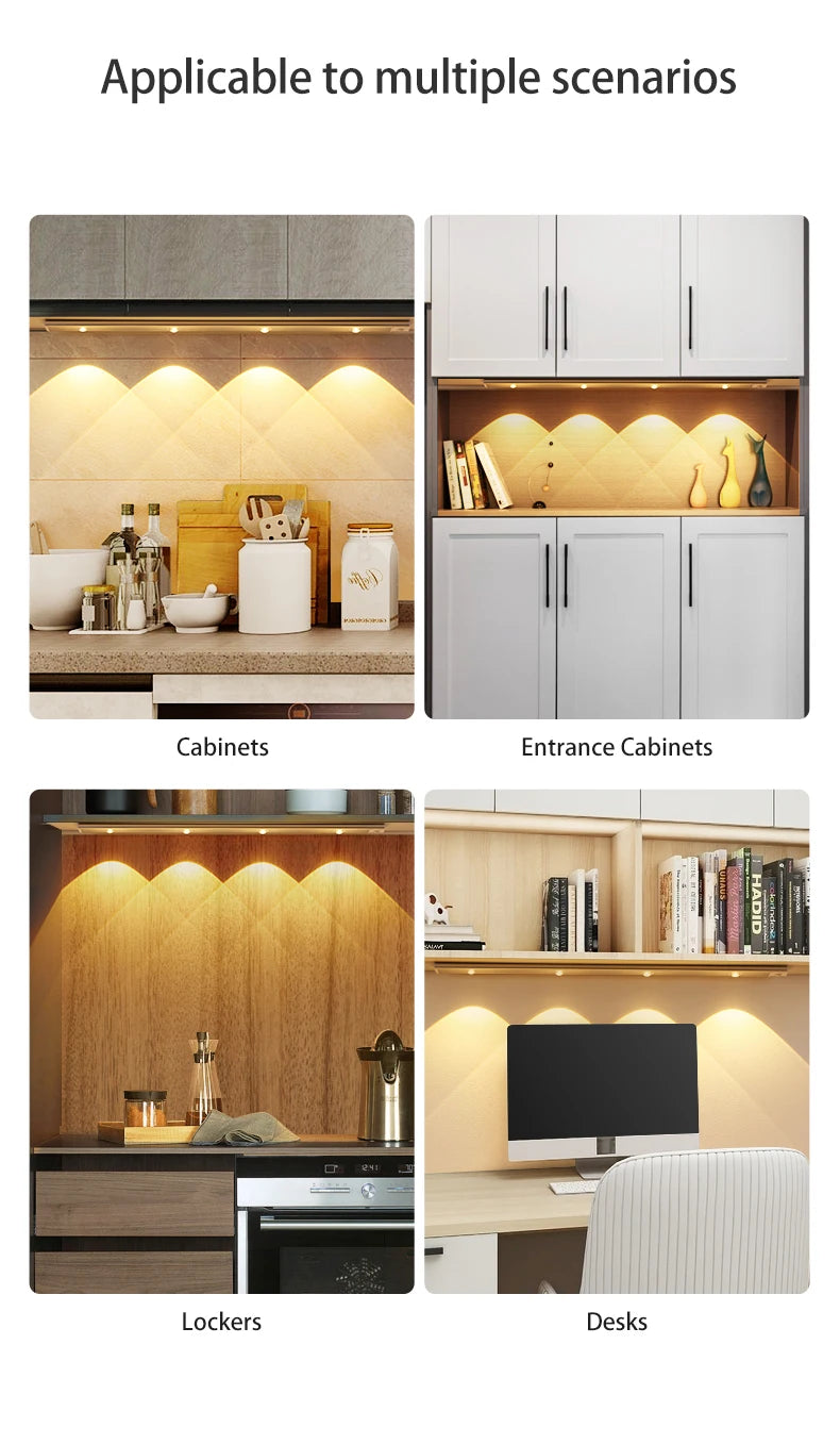 Motion Sensor Wireless LED Lights