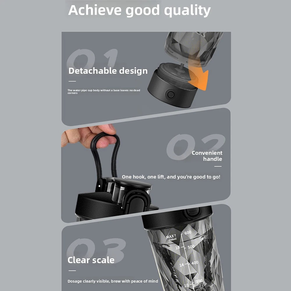 Portable Automatic Shaker Cup Automatic Mixing Cup