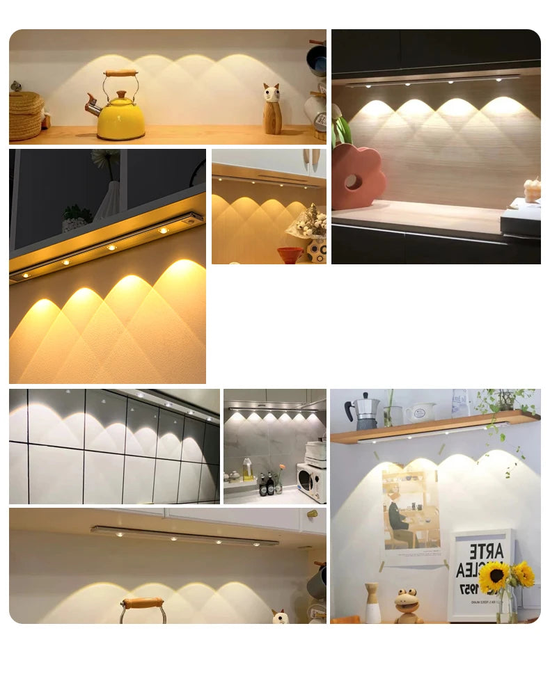 Motion Sensor Wireless LED Lights